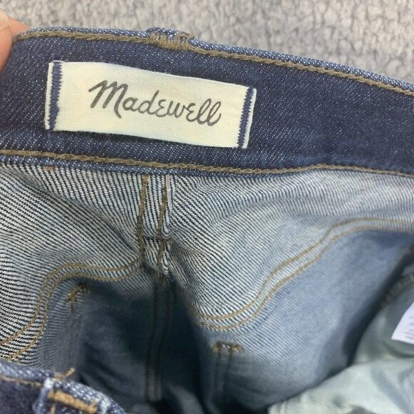 Madewell Dark Wash Jeans Womens Pants Mid Rise Skinny Size 26 x 27 Orland MA938 - Picture 10 of 16